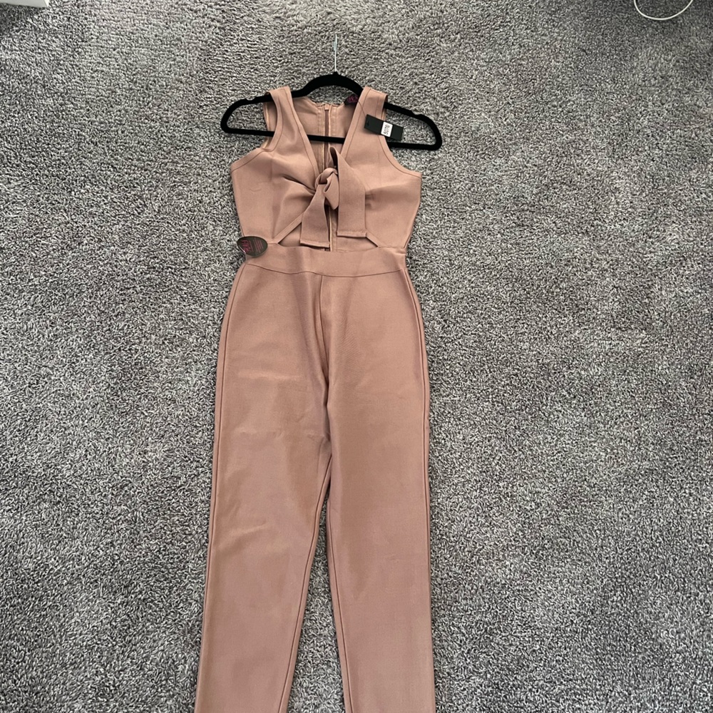 Hot Miami styles medium bandage jumpsuit